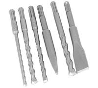 RASTKY 6Pcs Hard Drill Bit Set with Rapid Cutting Speed for Brick, Stone, Concrete Suitable for Bosch, Hilti with 40CR Material for Masons