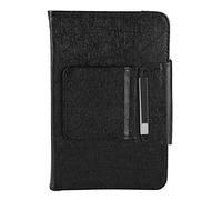 RASTKY 7" Universal Keyboard PU Case Cover for Tablet PC, Plug & Play Wireless Keyboard for IOS/, with Stand Function for Business Office (7-inch black)