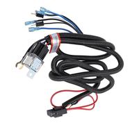 RASTKY 80A 4 Pin SPST Normally Open Horn Relay Wiring Harness Kit, Clear Plug Type Horn Wiring Harness Assembly with Relay, Replacement for Car Truck SUV Motorcycle (12V)