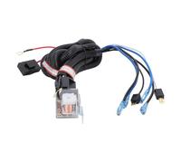 RASTKY 80A 4 Pin SPST Normally Open Horn Relay Wiring Harness Kit, Clear Plug Type Horn Wiring Harness Assembly with Relay, Replacement for Car Truck SUV Motorcycle (24V)