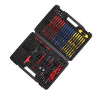 RASTKY 92pcs Automotive Multimeter Test Cable Kit Multimeter Accessories Leads Probes with Clips Banana Plugs Needle Probes for Cars Trucks RVs Circuit Testing