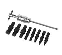 RASTKY 9pcs Blind Hole Slide Hammer Pilot Bearing Puller, Efficient and Reliable Removal Kit and Hobbyists, Perfect for Internal Traction Operations