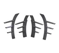 RASTKY ABS Car Wheel Arch Trim Wheel Eyebrow Cover Flare Replacement with Adhesive Backing for 2 Series G42 M2 G87 2022 Later (Carbon Fiber)