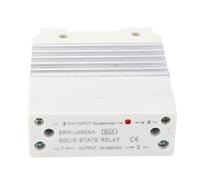 RASTKY AC to AC Solid State Relay with Rail Mount Single Phase SSR Module for Secure and Practical Control, Excellent Performance for Various Environments, 1 X Solid State Relay