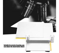 RASTKY Adjustable Aluminum Alloy Digital Microscope Stand for Precise Focusing for Supereyes Microscope Products, Durable to Use, 40MM Translation XY Free Process for Science Experiment