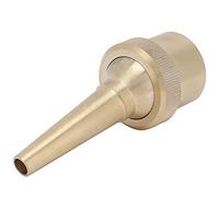 RASTKY Adjustable Brass Fountain Nozzle Sprayer for Landscaping, Beautiful Fountain Head for Amusement Parks, Durable Material: Brass, in As Shown in The Picture (6 Minutes 25mm Internal Teeth)