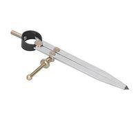 RASTKY Adjustable Leather Compasses Durable Spacing with Quick Nuts for Easy Operation for Leather Craft Supplies Enthusiasts and DIYers Brass 6in (8")