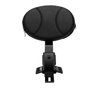 RASTKY Adjustable Rider Backrest with PU Leather and Rustproof Bracket, Tool Free 5 Position Height Adjustment for Touring Electra Glide 1997-2025