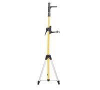 RASTKY Adjustable Telescopic Level Pole with Threaded Adapter for Indoor Outdoor Construction, Aluminum Alloy Tripod Stand for Construction Workers