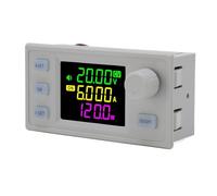 RASTKY Adjustable Voltage Regulator Efficient 120W Power Supply for Mobile LED Driver Laboratory Power for Electronics ABS 1.5" Screen for DIY Enthusiasts