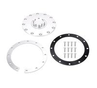 RASTKY Aluminum Alloy Fuel Cell Tank Cap, Flush Mount Embedded Auxiliary Tank Cover Replacement For Various Fuel Storage Containers