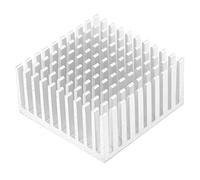 RASTKY Aluminum Heat Sink Efficient Cooling LED Printed Circuit Board 5Pcs for CPU North South Bridge Chips Security Systems 40x20x40mm (Silver)