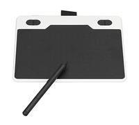 RASTKY Animation Tablet Ergonomic Design 8192 Levels Stylus for Designers, 4 Customizable Keys for Smooth Line Drawing, USB Port Graphics Tablet for Animators and Students (White)