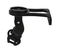 RASTKY Anodized Coating Bike GPS Mount, Double Lock Design for Stability, Suitable for Outdoor Cycling, CNC Alloy Body with Plastic for/Bryton/ (Black)