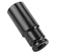 RASTKY Anti Fall Hex Socket for Removing Hex Nuts Securely 78mm Carbon Steel Electric Wrench Accessory for Professional Mechanics (23mm)