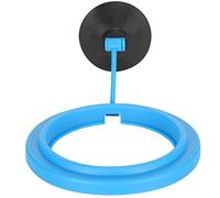 RASTKY Aquarium Feeding Rings Floating Food Feeder with Suction Cup Improve Feeding Efficiency for Clean Water Quality Ideal for Fish Tank Safe Plastic Material (Circle)