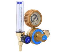 RASTKY Argon CO2 Durable Mig Tig Meter Regulator for Welding Projects, Impact-Proof Polycarbonate, Random Silkscreen Color