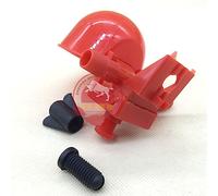 RASTKY Automatic Adjustable Chicken Water Cups for Poultry Drinking Bowl, Easy Installation Plastic Feeder for Chicken Duck, Durable Red Plastic Material, 5 Pack for Birds Farming