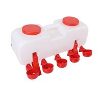 RASTKY Automatic Chicken Waterer Efficient Self-Filling Duck Water Feeder for Goose, Sturdy ABS Water Dispenser for Poultry Farming