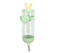 RASTKY Automatic Drip Free Pet Hanging Water Bottle Multipurpose Leakproof Design for Rabbit Hedgehog, Double Non Slip Feeder for Small Animals, Easy to Clean (Small Size)