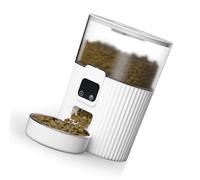 RASTKY Automatic Pet Feeder Large Capacity Timed Cat Feeder for Busy Schedule for Cat Lovers ABS Material (APP)