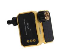 RASTKY Automatic WiFi Water Timer Outdoor Sprinkler Controller with Smart Rain Sensor, Solar Powered, Ideal for Home Green Wall, ABS Material