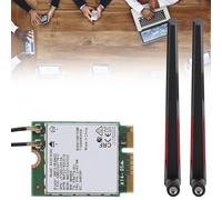 RASTKY AX201NGW AC88u Dual Band WIFI Adapter with 8Dbi Antenna, 2974Mbps Transmission Rate for Home/Office Network Connection