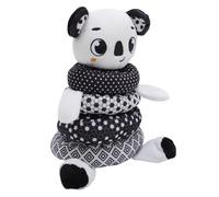 RASTKY Baby Stacking Toy Colorful Soft Plush Educational Stacker for Toddler, Early Learning Toy for Babies, 1 X Baby Stacking