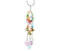 RASTKY Bells Toy Safe Bite Relieving Anxiety Hanging Chew Bells Toys with Sweet Sound Pet