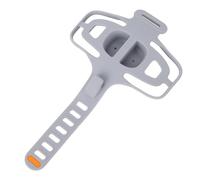 RASTKY Bike Silicone Phone Holder Flexible Adjustable Mount Strap for Bicycle Motorcycle Scooter Handlebar Clamp for Most Mobile Phones Eco-Friendly Material (Gray)