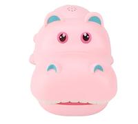 RASTKY Bite Finger Toy Kids Classic Biting Hand Gift Electric Lighting Sound Effect Game for Children Over 3 Years Old Round Appearance (Pink)