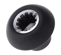 RASTKY Blender Mixer Drive Socket Universal Replacement Gear for Improved Performance, for Most Blenders and Mixers, Stainless Steel 3.8x2.7cm, Black (Mushroom Head)