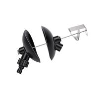 RASTKY Boat Flusher Motor Flusher Outboard Through Gear Case Flushing Kit Large Rubber Cup 45 Degree Angled Water Inlet Quick Hose Couplings for 20 and Higher Outboards