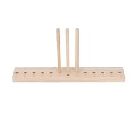 RASTKY Bow Making Tool with Adjustment Pins and Long Stick, Lightweight Oak Material for Bows and Arrows, Christmas Party Decorations, Ideal for Craft Lovers