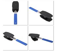 RASTKY Brake Caliper Piston Spreader Tool with 360 Degree Swing Ratchet Technology, Durable 45# Steel Material, Extended Reversing Lever, Suitable for Twin/Quad Piston Calipers, Automotive