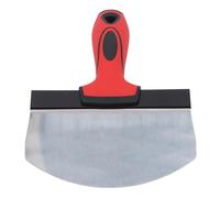 RASTKY Bucket Scoop Stainless Steel 6 Inch Paint Plaster Shovel for Construction, Soft Handle, Strong Grip, for Mud Spreaders