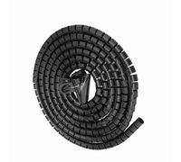RASTKY Cable Wire Wrap - Flexible Spiral Tube Black .5m * 28mm - Stop Cord Cover Home and Use (3.0m*16mm)