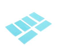 RASTKY Cake Pattern Molds Decorative Hard Plastic Embossing Stamps for Fondant Sugarcraft Tool, 6PCS for Wedding Birthday Party