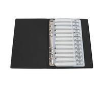 RASTKY Capacitor Sample Book High Accuracy 84 Values Electronic Components Kit for Teaching Engineers, Students COG X7R X5R Leather