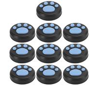 RASTKY Cat Silicone Rocker Cap Adorable Thumb Grips Cover for/Lite, Red/Blue/White/Pink/Green Claws on Black, Set of 10, Novel Design for Gaming Enthusiasts (Blue claws on black)
