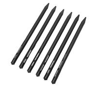 RASTKY Charcoal Drawing Pencils Strong Contrast Smooth Hand Feeling 6pcs for Sketching Portrait Detail