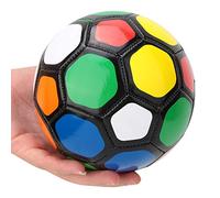 RASTKY Children's Football #4, Children's Training Football, Indoor and Outdoor Sport, Yellow Letter, 13cm (Colorful balls)