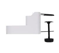 RASTKY Clamp/Holder On Desk Pencil Holder Desk Cup with Hole Design for Office Workstations, Hanging Organizer for Students, Sturdy Structure