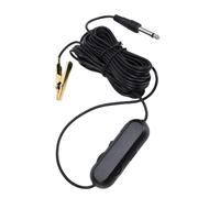 RASTKY Clamp/Holder On Microphone with Volume Adjustment for Guitar Ukulele Violin, Wide Compatibility, Condenser Mic Design, Long Cable Included