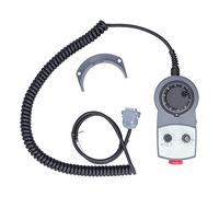 RASTKY CNC Electronic Handwheel MPG Pendant with Emergency Stop Manual Pulse Generator Lathe Machines, 5V 100PPR, Ergonomic Design, Versatile DB15 Interface