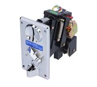 RASTKY Coin Acceptor CPU Comparison Electronic Coin Selector for Gaming, Choose Correctly, Connectable with Code Table (Silver Grey)