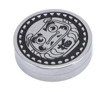 RASTKY Coin Push Slider Ergonomic Portable Stainless Steel Haptic Toy for Stress Relief, Lightweight Fingertip Push Slider for On-The-Go Relaxation (1.46x0.39, Birthday Gift)