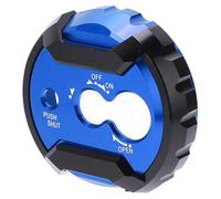 RASTKY Colorfast Rustproof Fit for Seat Lock Cover Cap Fit for Yamaha Nmax 125 150 155 2015-2019, Easy Fixed Installation (Blue)