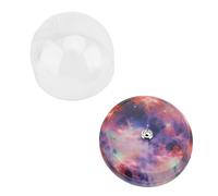 RASTKY Colorful Magnetic Rotating Desktop Gyro Toy Eye Catching Electronic Perpetual Motion Rotating Top for Office Plastic Black 5.91x4.72in