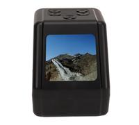 RASTKY Compact Film Scanner High Definition 2 Inch Screen Negative Scanner Rapid Scanning for 135 126 Film Black White JPEG Files with 64GB Memory Card